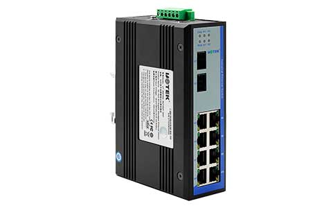 工業(yè)以太網交換機_UT-62010G系列 10口全千兆網管型以太網交換機